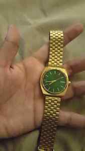 Mens nixon gold watch obo