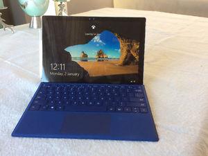 Microsoft Surface SP with Blue Type Cover