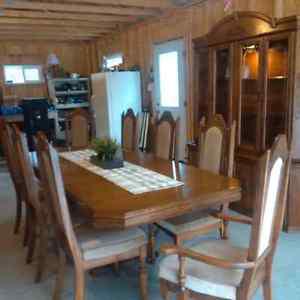 Oak Dining Room set