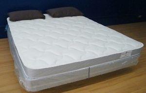 One left. Brand new King mattress and 2 box set