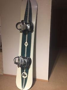 Oxygen Carbon Cap Snowboard 163 cm with bindings