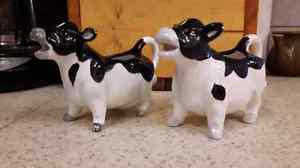 Set of Antique Creamer Cows