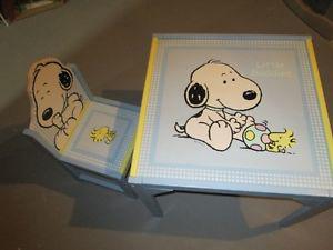 Snoopy Table and chair