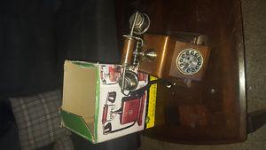 Vintage John Deere cradle phone