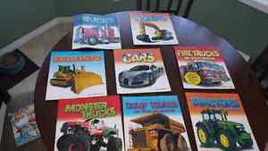 Wanted: Cars, trucks n trains books