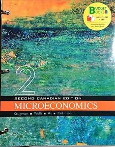 Wanted: Microeconomics: Second Canadian Edition (Macmillan)