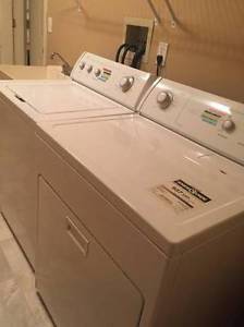 Washer and Dryer