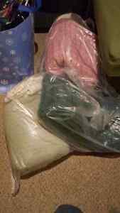 2 bags of bedding sheets and blankets Queen size