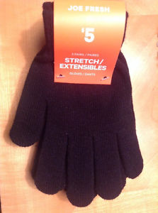 3 New Stretch Gloves