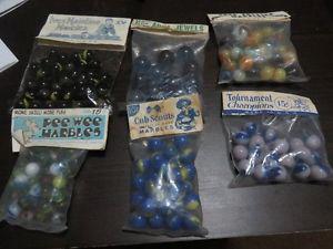 AMAZING MARBLES- 12 bags --s,40s,50s-UNIQUE GIFTS!