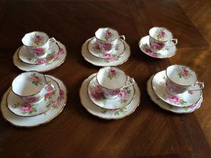 American Beauty bone china