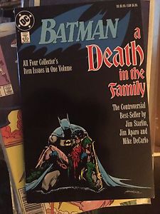 BATMAN a Death in the Family(boy-wonder dies)DC comics