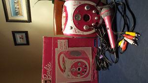 Barbie CD and G Karaoke Portable Player