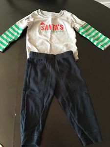 Carter's Santa's Helper 2 piece