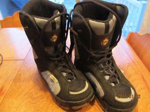 Child's Size 4 Snowboard Boots - New condition
