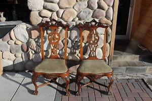 Chippendale Chairs circa 