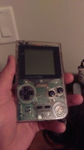 Clear Gameboy Pocket Console 