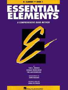 Essential Elements for B♭ Clarinet, Book One