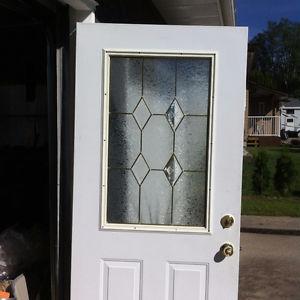 Exterior Door with Sidelites