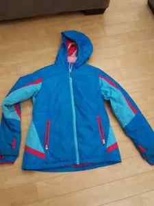 Girls size 14 winter jacket and snowpants