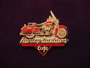 HARLEY DAVIDSON MOTORCYCLE LAS VEGAS CAFE LAPEL PIN