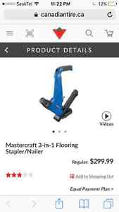 Mastercraft 3 in 1 flooring nailer