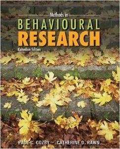 Methods in Behavioural Research (Canadian Edition)
