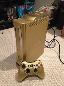 Mint condition GOLD XBOX 360 with controller