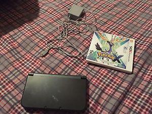 *NEW* Nintendo 3ds XL with Pokemon X and wall charger
