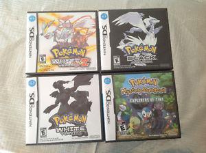 Nintendo DS Pokemon Games