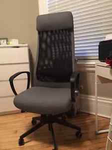Professional desk chair less than a year old