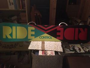 RIDE Control Snowboard cm) with binding and boots