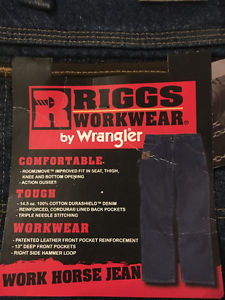 RIGGS JEANS WORKWEAR BY WRANGLER