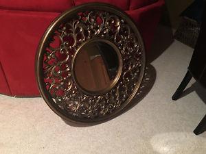 Round Decorator Mirror