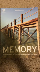 Sell Textbook for PSY 255 Human memory