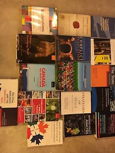 Selling A Variety of Political Science Textbooks!