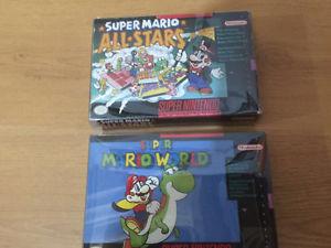 Snes games cib