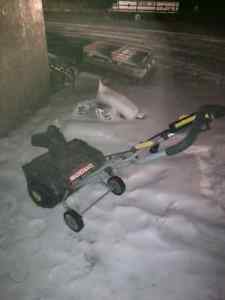 Snow blower / electric