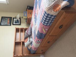 Solid Wood Captains Mate Bed