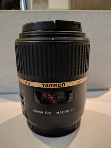 Tamron 60mm f/2 macro lens for canon