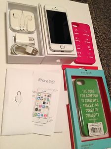 Used iPhone 5S for sale complete with accessories and cases