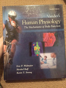 Vander's Human Physiology, the mechanisms of body function