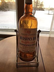 Wanted: Vintage Hudson's Bay Whisky Bottle and Stand