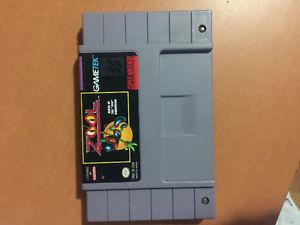 Zool Super Nintendo game