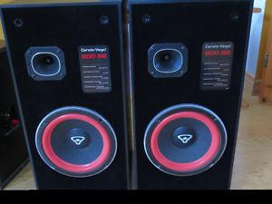 high output Cerwin Vega speakers in great shape new