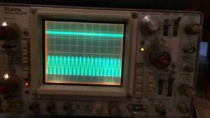 tektronix 475 oscilloscope