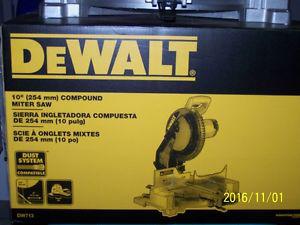 10" Dewalt Mitre Saw