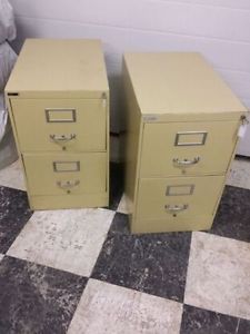 2 Heavy Duty Legal File Cabinets