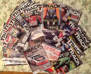 36 issues INSIDE TRACK MOTORSPORT NEWS for racing fans,