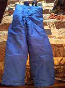 Blue snow pants